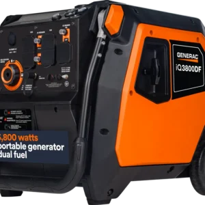 Generac iQ3800 DF 8944 3000W/3800W Dual Fuel Inverter Generator with COsense – Buy New Online
