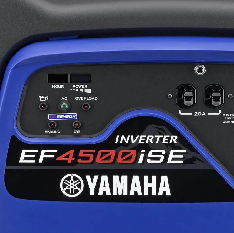 Yamaha 4400W / 4500W Electric Start Gas Inverter Generator with CO Sensor - Image 4