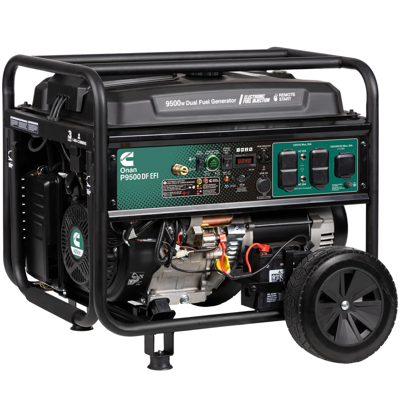 Buy Cummins Onan P9500DF EFI Dual-Fuel Portable Generator – EPA+CARB Certified