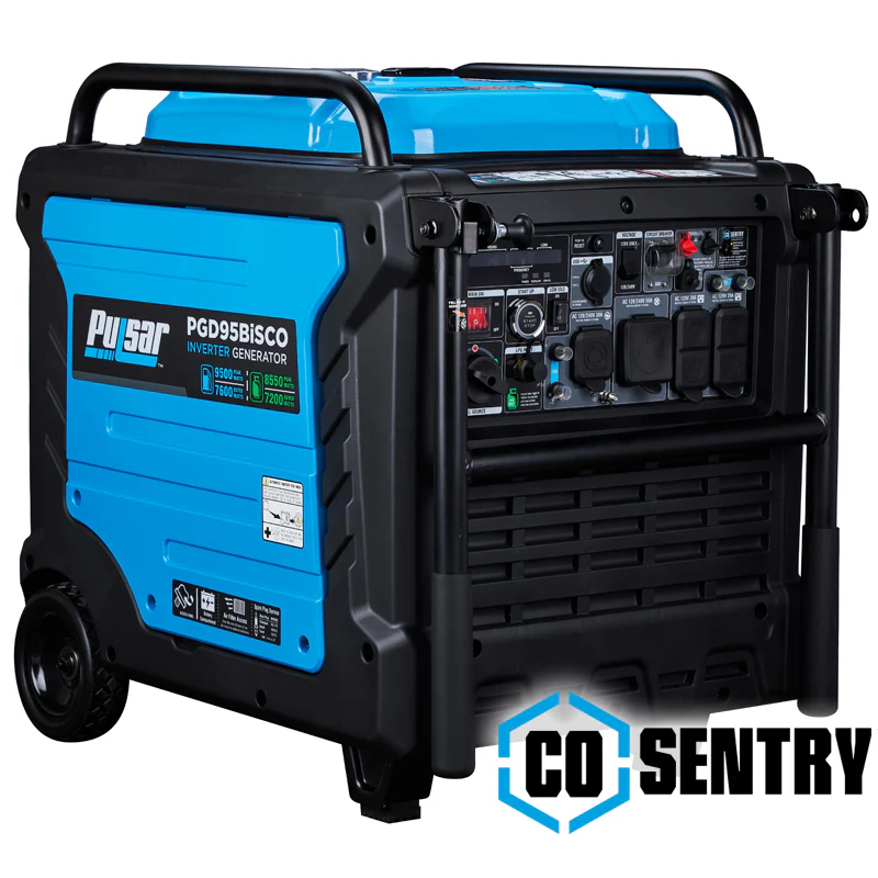 Pulsar PGD95BISCO – 9500 Watt Super Quiet Dual Fuel Inverter Generator - Image 10