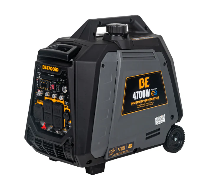 BE Power Equipment 4,700 Watt Digital Inverter Generator