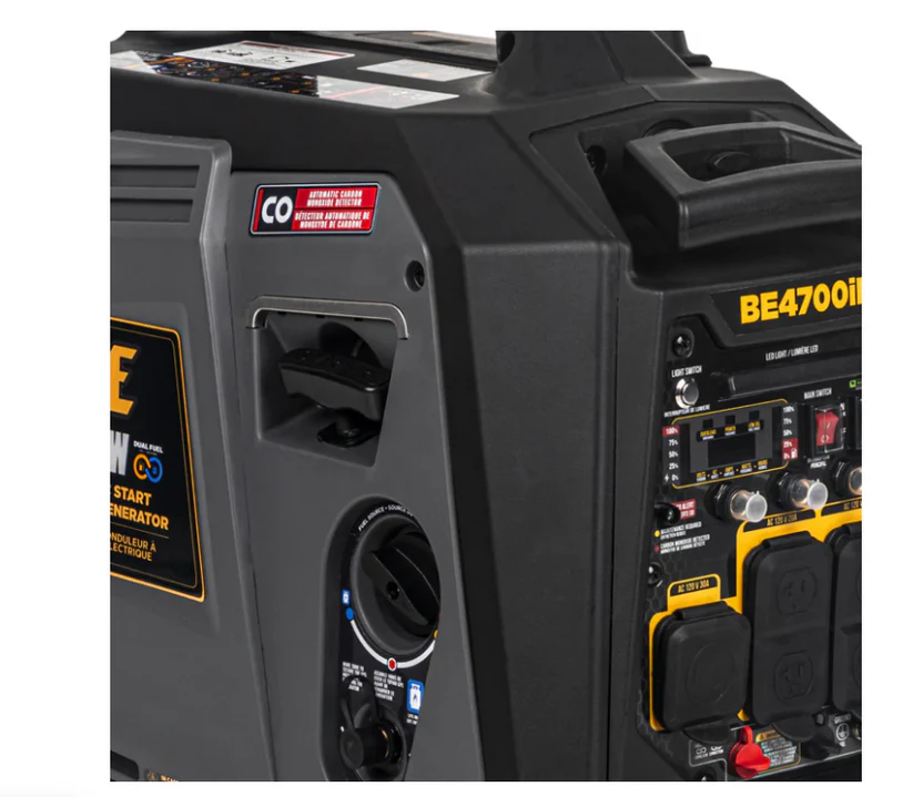 BE Power Equipment 4,700 Watt Digital Inverter Generator - Image 5