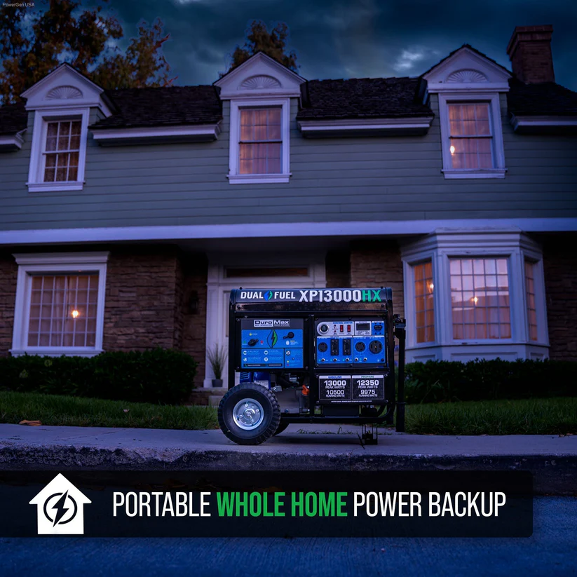 DuroMax XP13000HX Dual Fuel Portable Generator 13000 Watts Online - Image 2