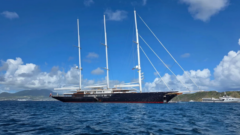Koru: The best photos of Jeff Bezos’ record-breaking sailing yacht